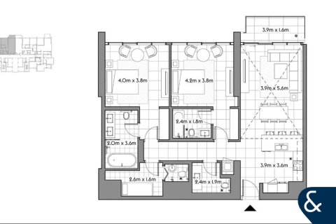 Снять в аренду квартиру в Maritime City, Дубай: 2 спальни, 126м², № 76150 - фото 10
