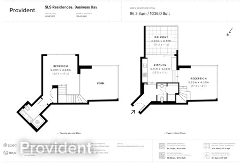 Duplex in Business Bay, Dubai 1 bedroom, 120.2 sq.m. № 3069 - photo 11