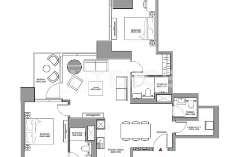 Apartment in Dubai 4 bedrooms, 268 sq.m. № 14202 - photo 3