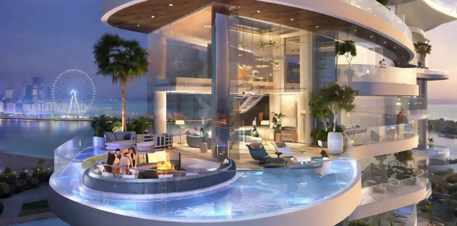 Квартира в Dubai Harbour, Дубай, 1 спальня, 65.7м², № 93740