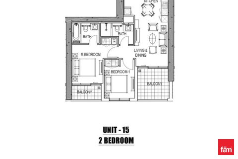 Apartment in Business Bay, Dubai 2 bedrooms, 75.5 sq.m. № 84738 - photo 11