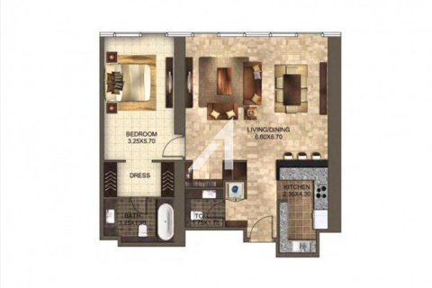Apartment in Central Park Tower, DIFC, Dubai 1 bedroom, 104.3 sq.m. № 42468 - photo 18