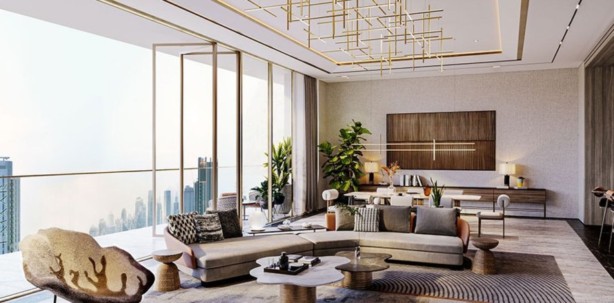 Appartement à Downtown Dubai (Downtown Burj Dubai), Dubai, 1 chambre, 128.1 m², № 53123