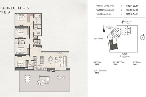 شقة في CLAYDON HOUSE في Nadd Al Sheba, دبي 297 م² رقم 104024 - صورة 2