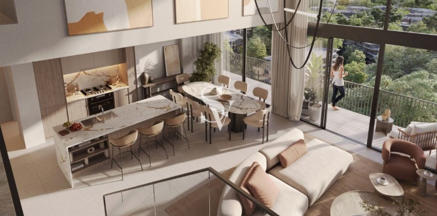 Квартира в Ghaf Woods в Дубае, 2 спальни, 138м², № 91035