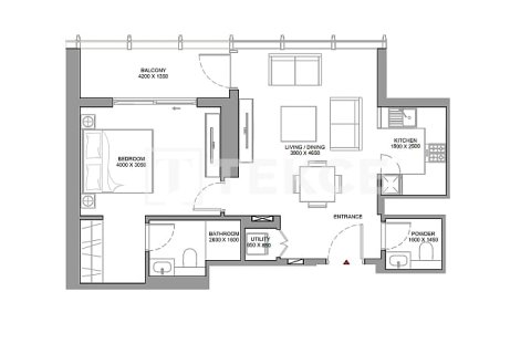Apartment in Dubai 2 bedrooms, 110 sq.m. № 10421 - photo 5