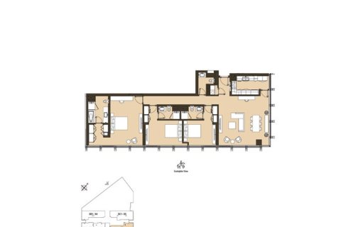 Apartment in Business Bay, Dubai studio, 115 sq.m. № 103672 - photo 2