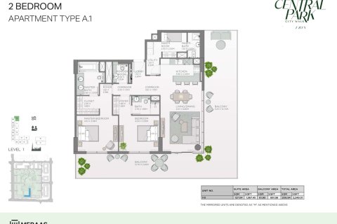 شقة في City Walk, دبي 1غرف نوم, 72 م² رقم 103675 - صورة 3