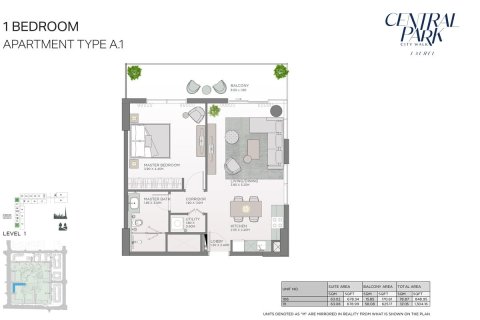 Apartamento en City Walk, Dubai, 2 dormitorios, 111 m², № 103677 - foto 2