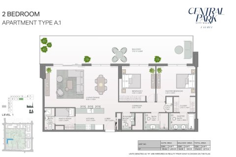 Apartamento en City Walk, Dubai, 2 dormitorios, 111 m², № 103677 - foto 6