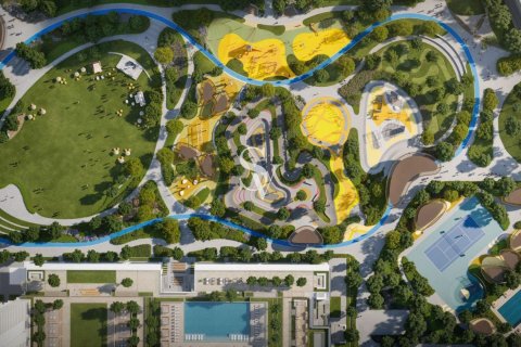 شقة في Vida Residences Hillside في دبي 1غرف نوم, 70 م² رقم 90024 - صورة 9