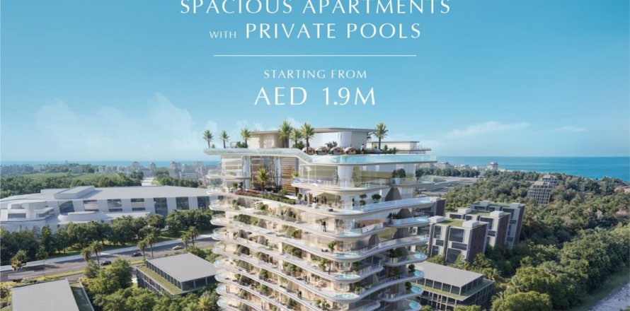 Apartment in Beach Walk 2 in Dubai Harbour, Dubai 2 bedrooms, 110 sq.m. № 31346