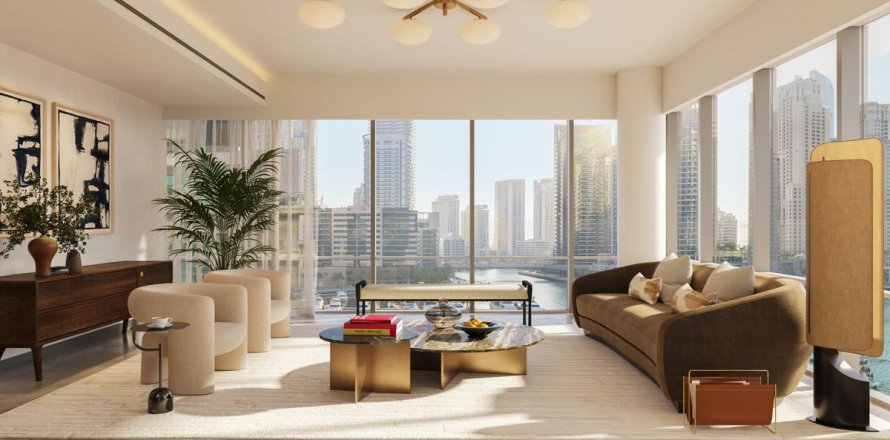 Appartement à Dubai Marina, Dubai, 3 chambres, 192.6 m², № 55082