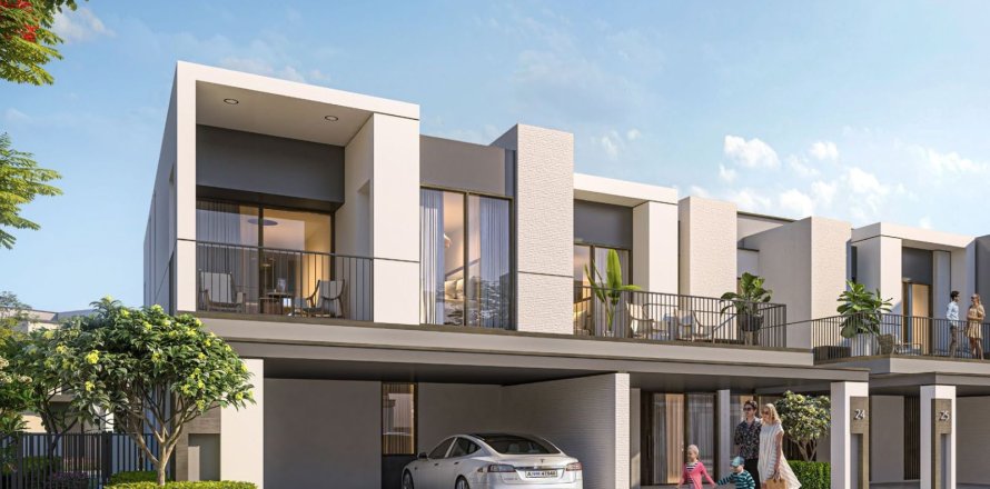 Townhouse in Aura, Tilal Al Ghaf, Dubai 3 bedrooms, 202.3 sq.m. № 7454