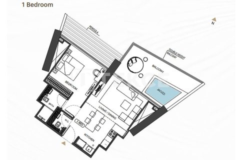 Apartment in Jumeirah Village Circle, Dubai 1 bedroom, 74 sq.m. № 11101 - photo 17