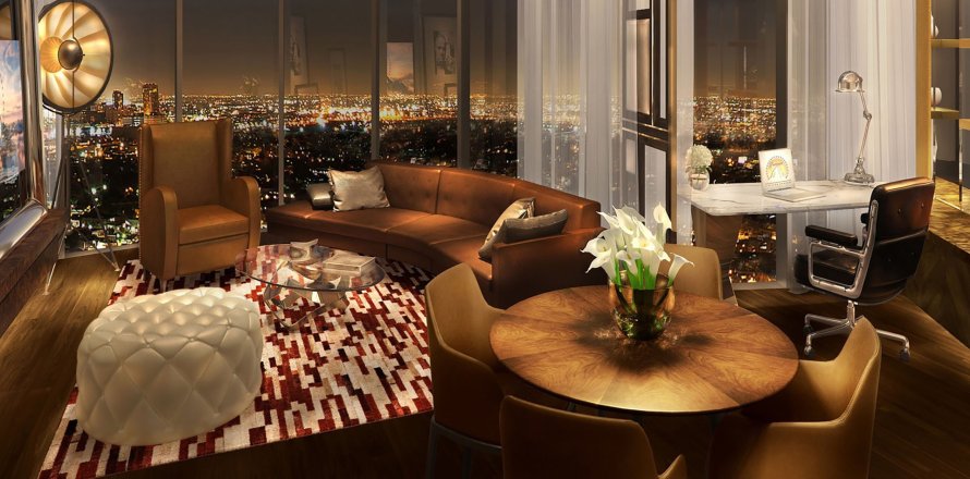 Appartement à Business Bay, Dubai, 1 chambre, 93 m², № 29798