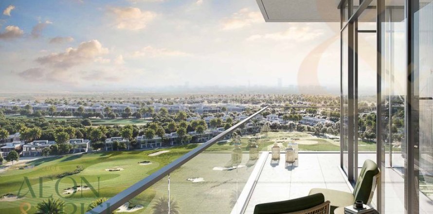 Квартира в Golf Grand в Дубай Хилс Эстейт, Дубай, 2 спальни, 106м², № 62384