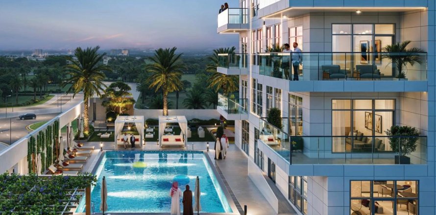 Квартира в Al Jaddaf, Дубай, 1 спальня, 71м², № 54807