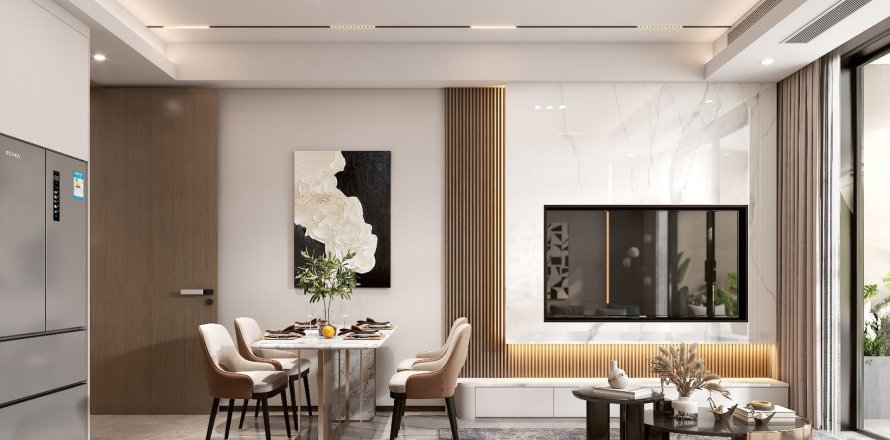 Apartamento en Stamn Nautis en Dubai, 2 dormitorios, 89.3 m², № 60170