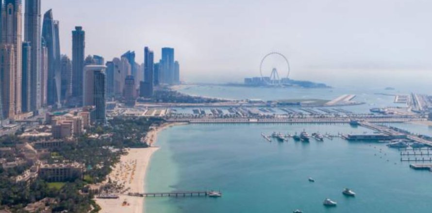 Appartement à Palm Jumeirah, Dubai, 2 chambres, 136.4 m², № 7515