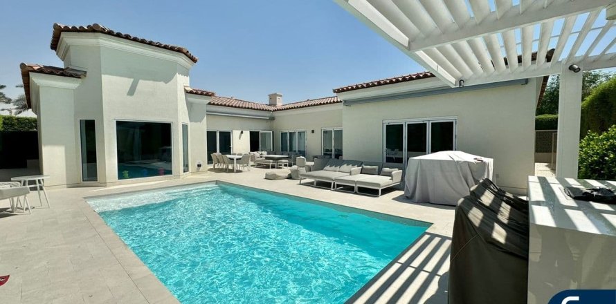 Вилла в Green Community Motor City, Motor City, Дубай, 4 спальни, 399м², № 76053