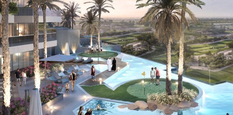 Apartment in GOLF GREENS in DAMAC Hills (Akoya by DAMAC), Dubai 3 bedrooms, 443 sq.m. № 40014