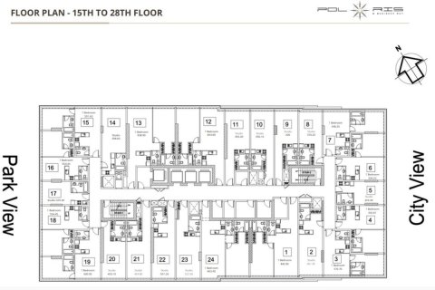 Apartment in Business Bay, Dubai 42 sq.m. № 9496 - photo 9