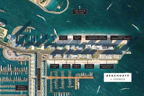 Appartement à Dubai Harbour, Dubai, 3 chambres, 185.4 m², № 10598 - photo 11