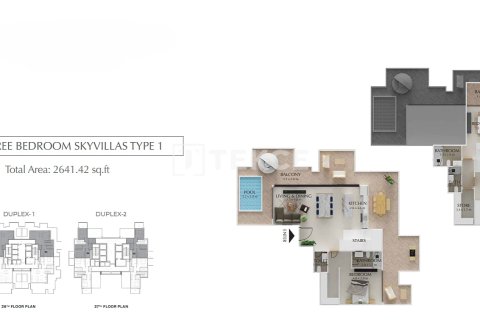 Appartement à Jumeirah Village Triangle, Dubai, 2 chambres, 96 m², № 114917 - photo 22