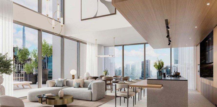 Appartement à Business Bay, Dubai, 1 chambre, 111.3 m², № 64336