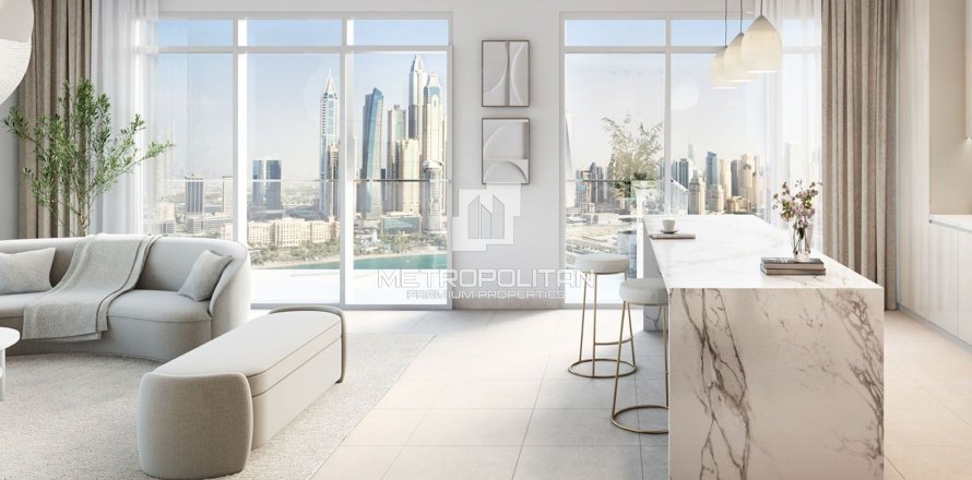 Квартира в EMAAR Beachfront, Dubai Harbour, Дубай, 2 спальни, 124м², № 8785