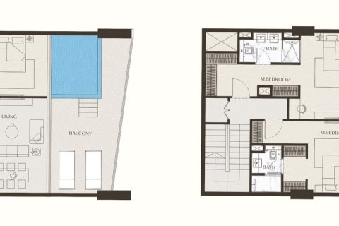 Apartment in ONE BY BINGHATTI in Business Bay, Dubai 57 sq.m. № 104011 - photo 3