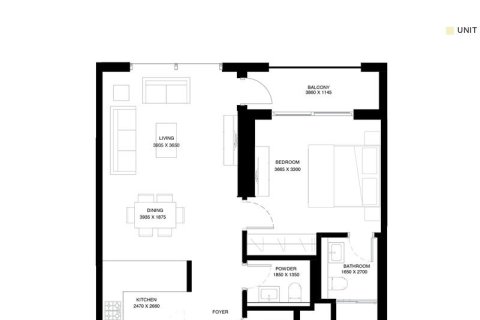 Apartment in Sobha Hartland, Mohammed Bin Rashid City, Dubai 1 bedroom, 69 sq.m. № 104002 - photo 7