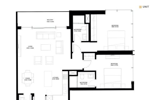 Apartment in Sobha Hartland, Mohammed Bin Rashid City, Dubai 1 bedroom, 69 sq.m. № 104002 - photo 6