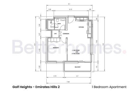 Appartement à The Views, Dubai, 1 chambre, 70 m², № 56735 - photo 2