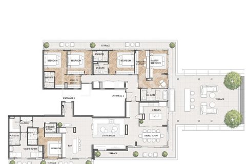 Penthouse in Dubai Marina, Dubai 5 bedrooms, 509 sq.m. № 142293 - photo 23