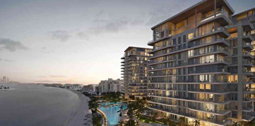 Квартира в Пальме Джумейре, Дубай, 3 спальни, 208м², № 97169