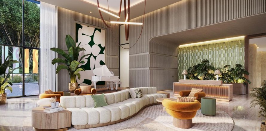 Квартира в Дубай Хилс Эстейт, Дубай, 2 спальни, 123.3м², № 10061