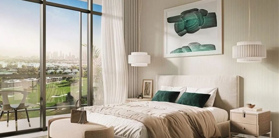 Квартира в Golf Grand в Дубай Хилс Эстейт, Дубай, 1 спальня, 63.3м², № 27031