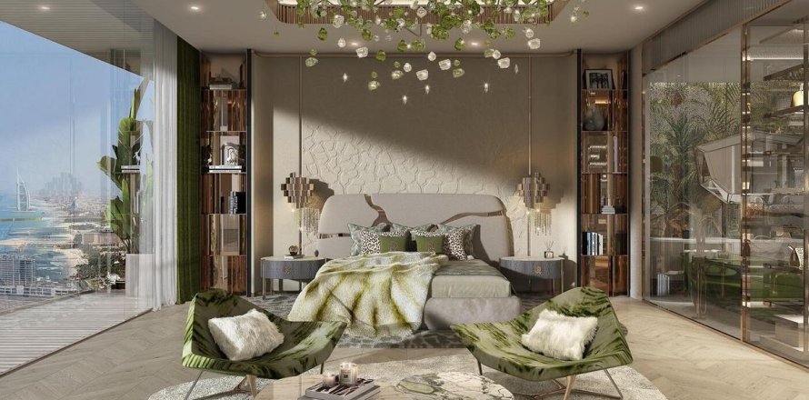 Penthouse in DAMAC BAY 2 in Dubai Harbour, Dubai 4 bedrooms, 562.9 sq.m. № 40585