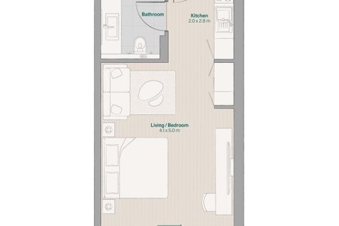 Appartement à Dubai, 1 chambre, 80 m², № 103553 - photo 10