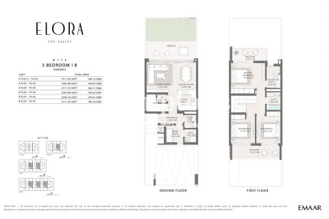Maison de ville à The Valley, Dubai, 3 chambres, 137.77514900 m², № 110695 - photo 13