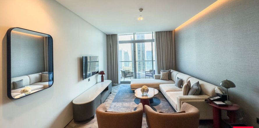 Апартаменты в отеле в Дубай Марине, Дубай, 3 спальни, 114.1м², № 23115