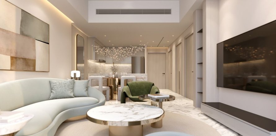 Квартира в Дубае, 1 спальня, 55.5м², № 9529