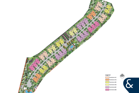 Купить таунхаус в Джабаль-Али, Дубай: 3 спальни, 241м², № 98287 - фото 9