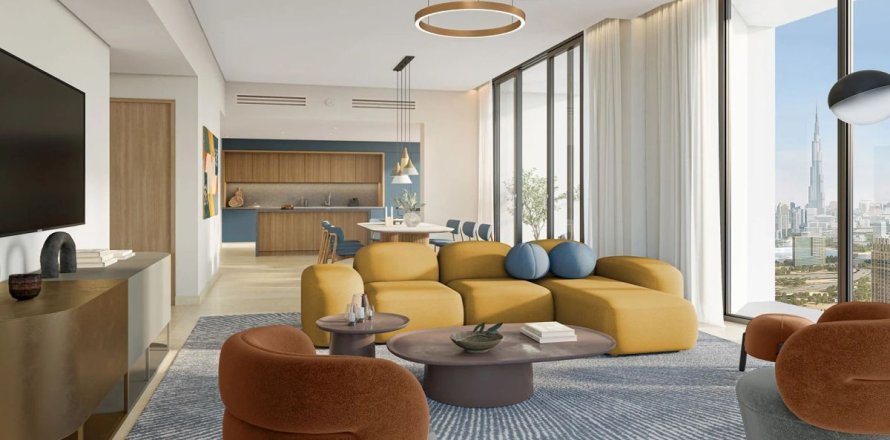 Квартира в Dubai Design District, Дубай, 1 спальня, 75.3м², № 91834