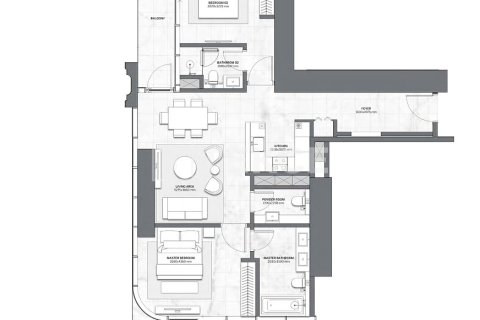 Apartment in Al Satwa, Dubai 3 bedrooms, 152 sq.m. № 16689 - photo 25