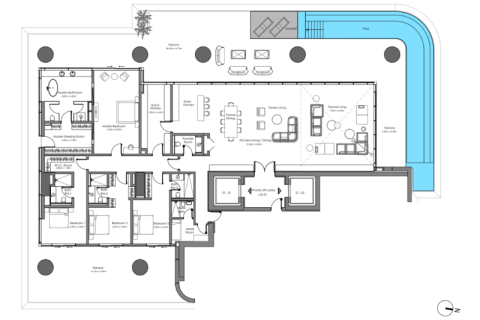 Apartamento en Business Bay, Dubai, 3 dormitorios, 397 m², № 92542 - foto 18