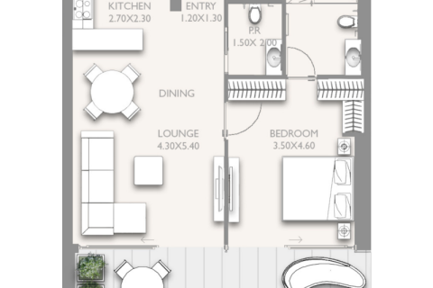 Apartment in Downtown Dubai (Downtown Burj Dubai), Dubai 1 bedroom, 104 sq.m. № 92492 - photo 8