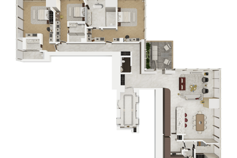 Apartment in Business Bay, Dubai 2 bedrooms, 204 sq.m. № 92495 - photo 6